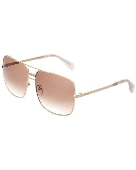 celine 41808 replica sunglasses|CELINE Metal Sunglasses CL 41808/S Gold Pink .